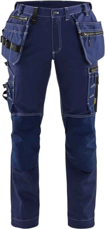 Arbeitsarbeitshose für Damen aus Stretchstoff 7130 - Marine S - FR(38) - SE(C36) - Kurz