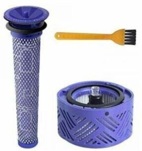 Post-Motor HEPA Filter V6 & Vorfilter für Staubsauger V6 V7 V8, Filter-Ersatzset für Dyson V6 Serie, Staubsaugerzubehör ...