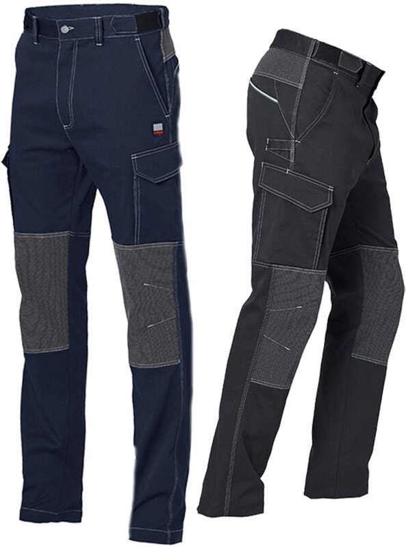 Pantaloni da lavoro Siggi Montreal-Grigio-XL - Grau - - Grau