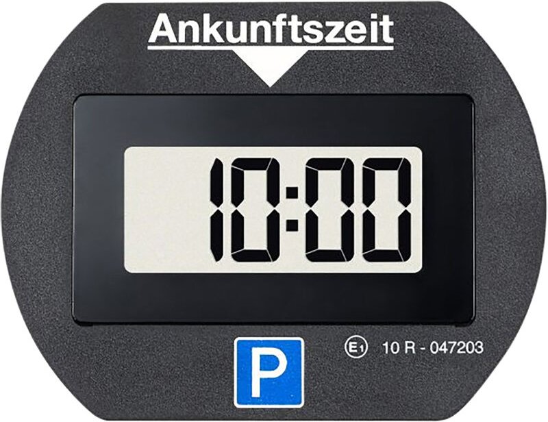 Thumbnail - OKCars ParkLite elektronische Parkscheibe selbstklebend schwarz Innenraumzubehör