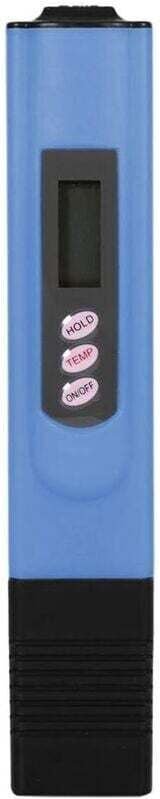 Wasserqualitätstester, Reinheitsfilter, TDS-Tester für Trinkwasser, Schwimmbäder, Aquarien, Hydrokulturen usw., gelb (bl...