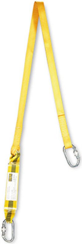 1,8 m langes Band mit Absorber und Karabinern 1888-aci steelpro