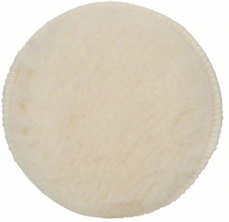 Thumbnail - Lammwollhaube für Exzenterschleifer, 130 mm, Klett, 1er-Pack - Bosch