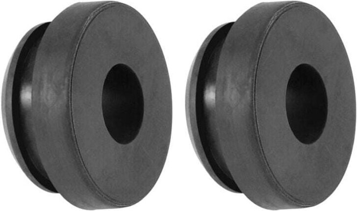 2-teiliges oberes Kühlerisolierungsset, schwarze Gummiringhalterungen, passend für Accord 74173-SJ4-000
