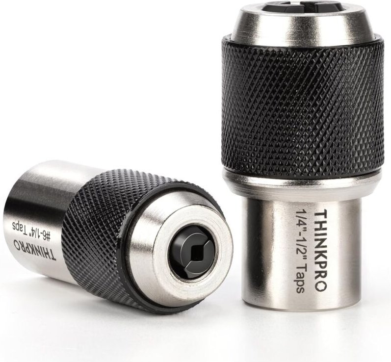 2-teiliges Gewindebohrer-Ausziehset, Ausziehwerkzeug mit verstellbaren Backen, geeignet für Gewindebohrer, Gewindebohrer...