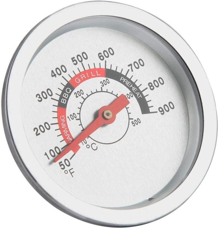 Multifunktionales digitales Bimetallthermometer mit Edelstahlsonde für den Grill