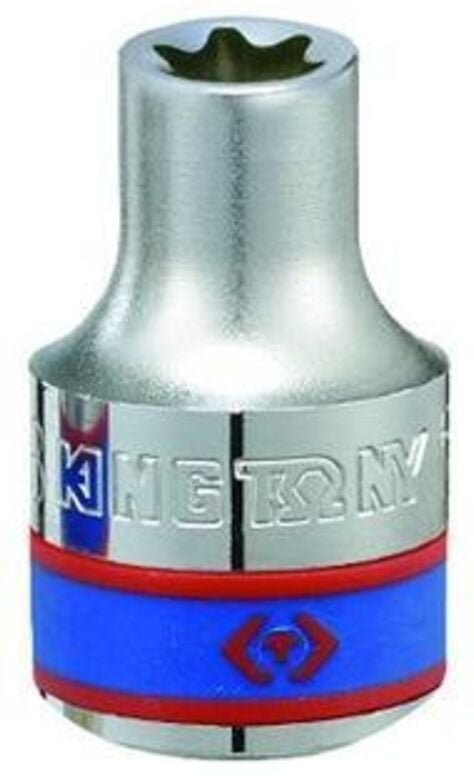 Metrische Schlagnuss 1/2" 37 mm King Tony 4375M, Präzisionswerkzeug für mechanische Arbeiten, stabiler Stahl, kompakte B...