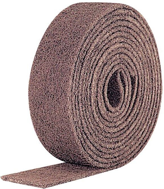 3M - Schleifvliesrolle wr-rl L.10m B.125mm fine rot 10m/RL 7100182466