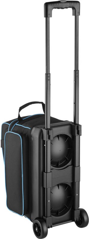 Mophorn Bowlingtasche mit Rollen für 2 Bälle, inklusive separatem Schuhfach (passend für Schuhe bis US-Größe 16), großer...