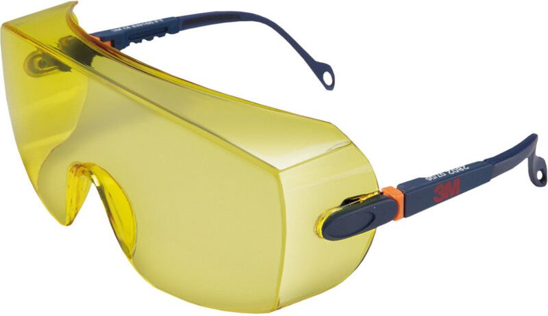3M Schutzbrille für Brillenträger in Gelb