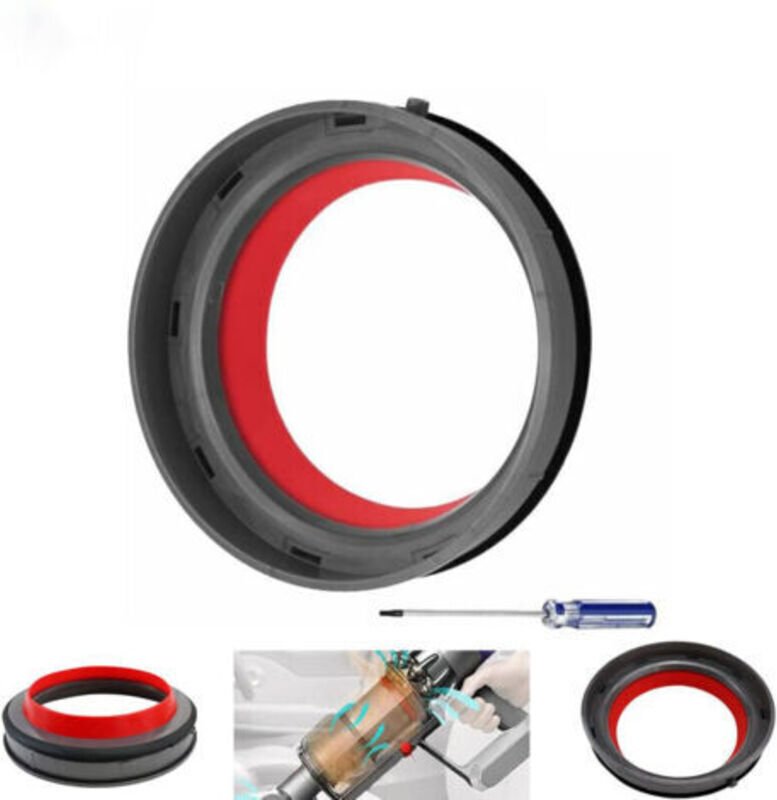 Dichtung für Dyson V11, Festdichtung für den oberen Rand des Staubbehälters Ihres Dyson V11 Staubsaugers. -,TRIMEC