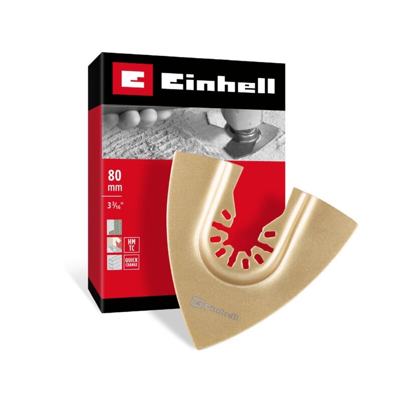 Einhell 708070 Delta Raspel HM, 80mm Hartmetall Raspel 80 mm 1 St.