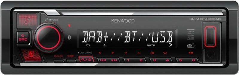 Kenwood KMMBT408DAB Autoradio mit DAB