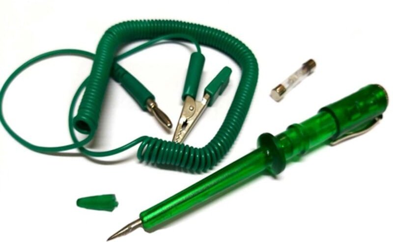 Phasenprüfer Mit Klemme, Schraubendreher, Spitzschraubendreher, Tester Für Autos, Motorräder,