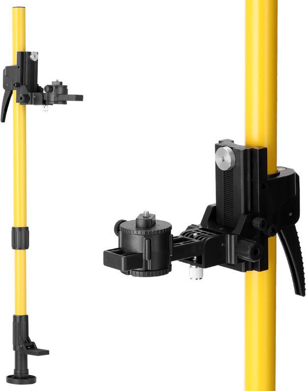 Vtizikl Barre de support de nivellement de ligne réglable,support télescopique,support extensible de levage de filetage ...