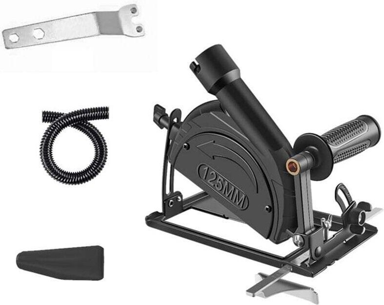 Winkelschleiferständer aus Metall, 45° verstellbarer Schleiferständer, Schutzabdeckung für Schneidemaschinen für gewöhnl...