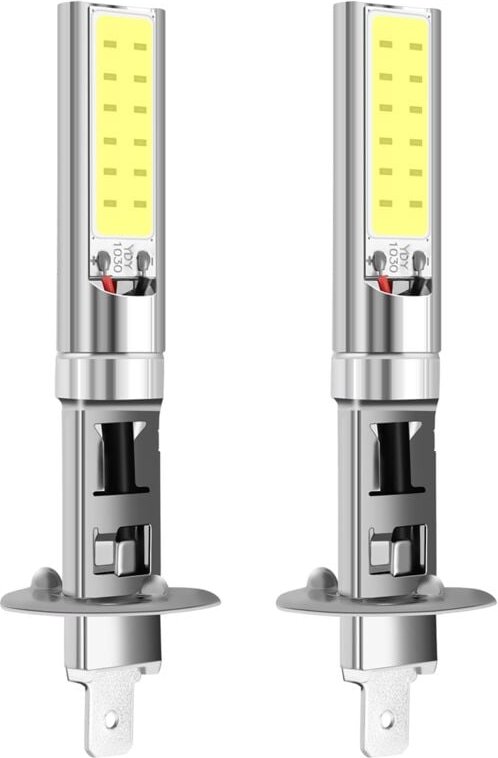 Tlily - 2X H1 Xenon Weiß 6000 k 7,5 w cob led smd drl Nebelscheinwerfer Scheinwerfer GlüHbirne