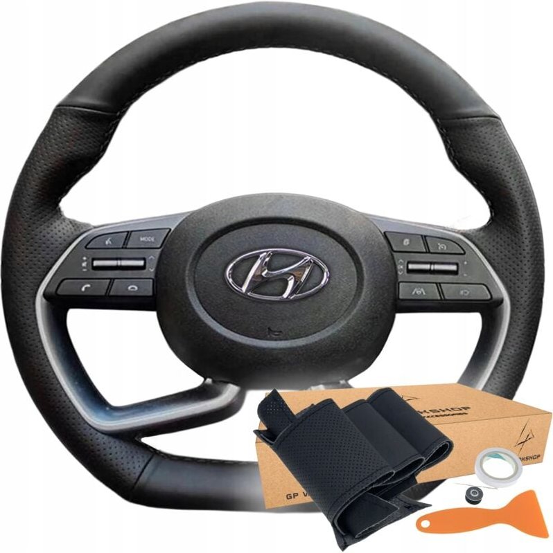 Lenkradabdeckung Mit Muster Für Hyundai Sonata X Elantra Vii