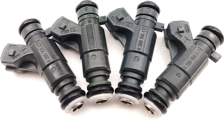 Tlily - 4Pcs Kraftstoff Injektor Düse 0280156417 für Chana Alsvin Dongfeng Auto Zubehör