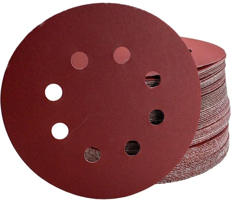 Klett Schleifscheiben Sortiment 125 mm 70 Blatt Schleifpapier Korn 40-600