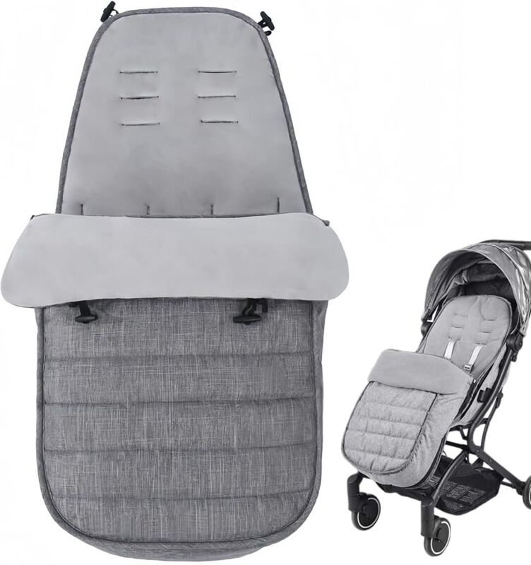 Universeller Kinderwagen-Fußsack, Baby-Kinderwagen-Fußsack von Bebe Confort, Kinderwagen-Fußsack mit Reißverschlüssen, f...