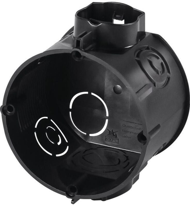 Unterputz Schalterdose D.60mm,T.41mm 4Loch Jäger 25 Stk