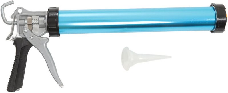 Professionelle, tropffreie, handgeführte Kartuschenpistole aus Aluminium mit kraftsparendem Drehgriff und robustem Dicht...