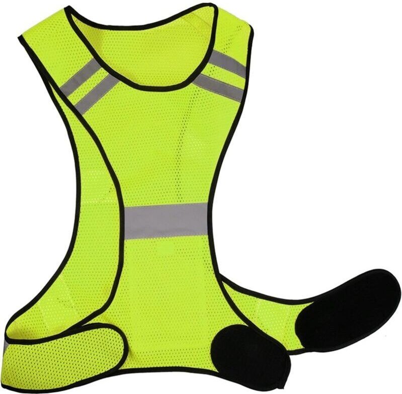 Reflektierende Warnweste mit hoher Sichtbarkeit – Damen und Herren – Atmungsaktiv – Leicht – Fluoreszierende Sicherheits...