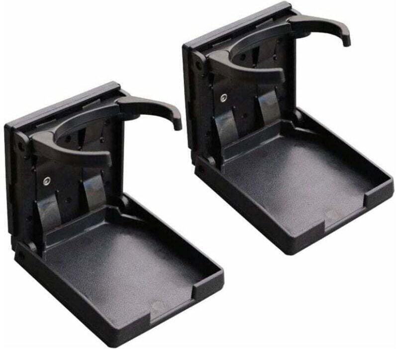 Ahlsen - 2X Universal verstellbarer Getränkehalter für Auto, lkw, Boot, verstellbar