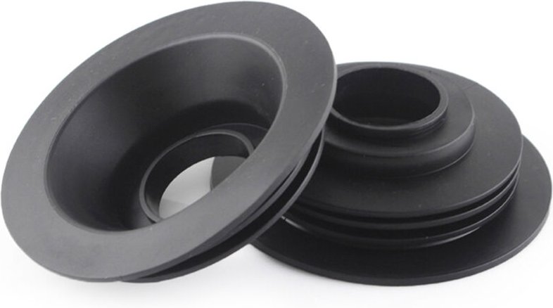 aqxreight Effektive Gummiabdeckung für Auto Motorrad LED Scheinwerfer Kit H1 H3 H4 H7 H8 H9 H11 (wie abgebildet).