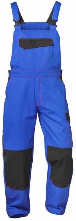Gr .52 ANDERLECHT TWILL-LATZHOSE blau ANDERLECHT TWILL BIB TROUSERS
