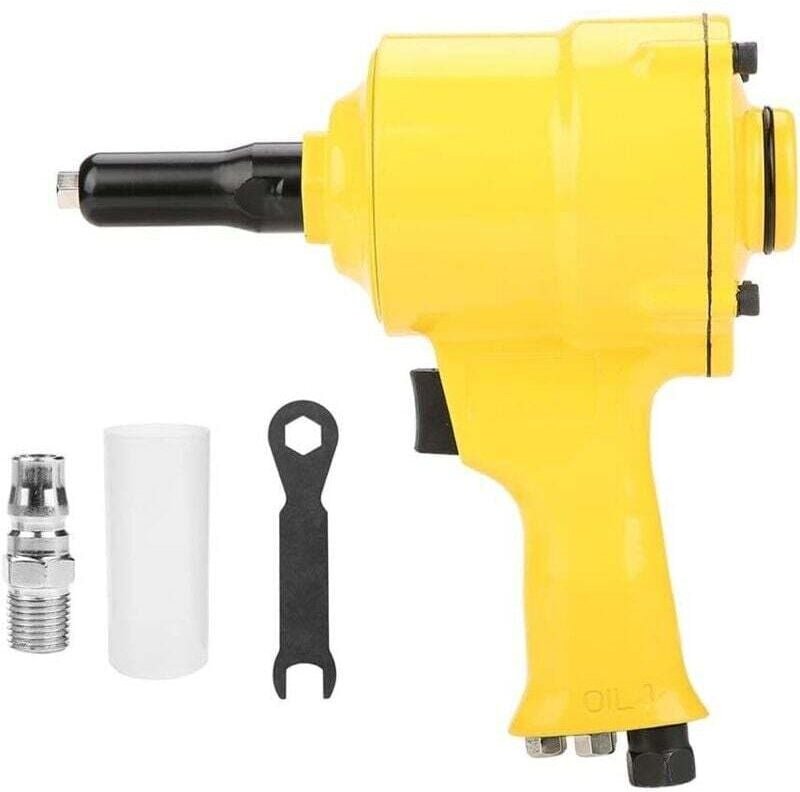 Pneumatische Nietpistole für Durchmesser 2,4, 3,2, 4,0, 4,8 mm, Lufteinlass 1/4'', AAFGVC