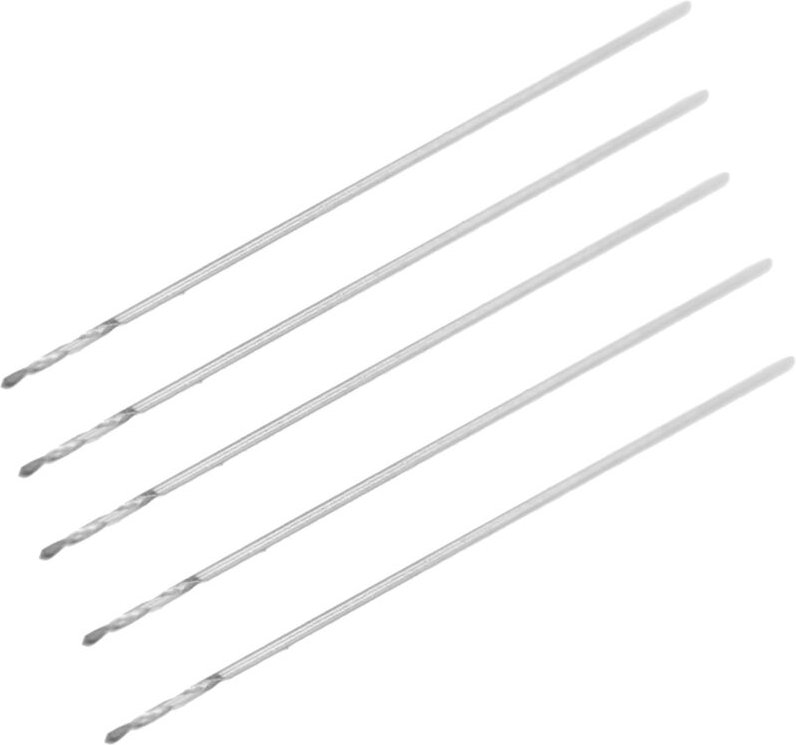 Ej.life - 0,3 Mm Mini-Bohrer-Set, 10-teiliger Spiralbohrer aus Schnellarbeitsstahl für Metall, Holz, Handarbeit, Heimwer...
