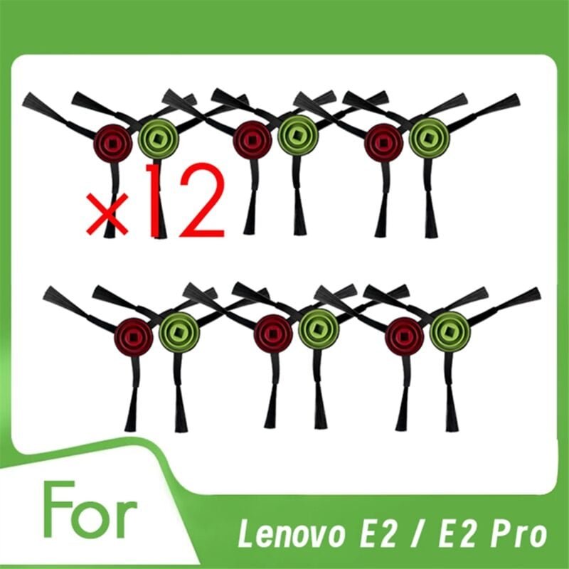 12 Stück Seitenbürsten für E2/Pro Staubsaugerzubehör