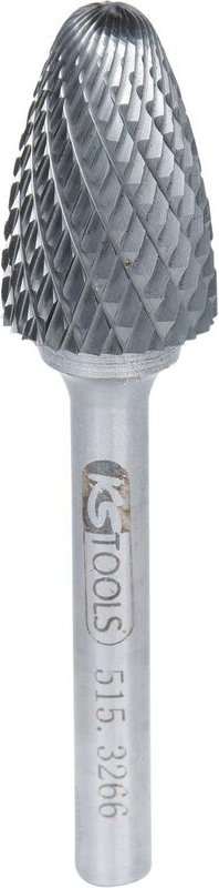Ks Tools hm Rundbogen-Frässtift Form f, 16mm - 515.3266