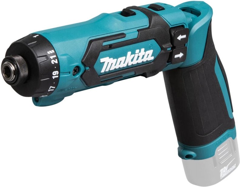 Akku-Knickschrauber DF012DZ, 7,2 v ohne Akku und Ladegerät im Karton - Makita