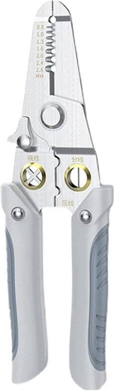 Tlily - Multifunktions-Drahtzangen-Werkzeug, Multifunktionale Drahtspaltzange, Elektrisches Abisolierwerkzeug Aus Edelst...