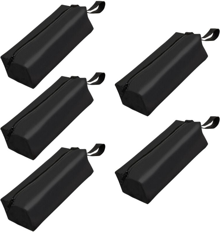 5er-Pack kleine Werkzeugtasche Mehrzwecktasche Taschen Flachboden Reißverschluss wasserdicht Oxford Canvas