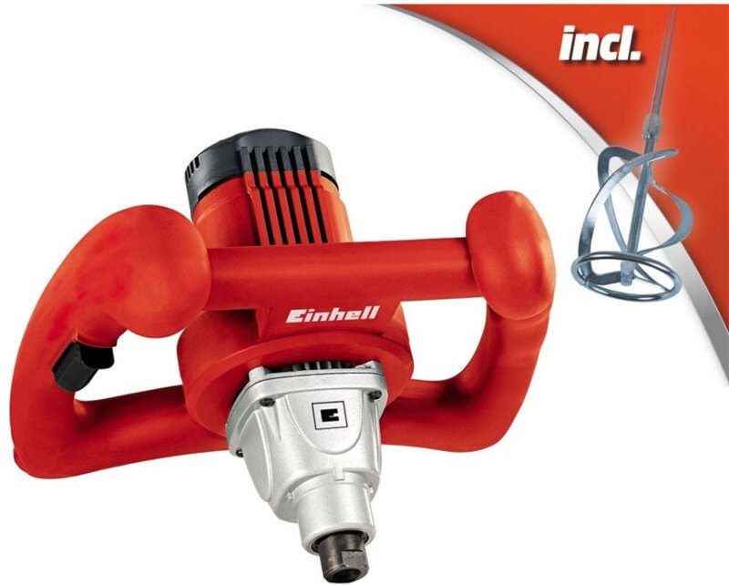 Trade Shop - elektrische bohrmaschine mixer mörtel kleber 1400W einhell tc-mx 1400 e -
