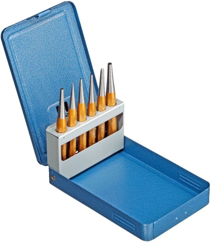 Thumbnail - 113 d Durchtreiber-Satz 6-teilig in Metallklappkassette