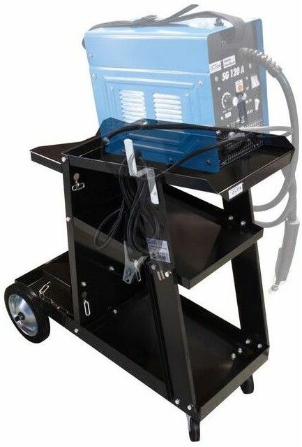 Güde - Mobiler Schweißwagen Schweissgerätewagen bis 40KG, Gasflaschen Schweißgerät