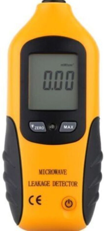 Digitaler Mikrowellen-Leckagedetektor Mikrowellenstrahlungstester Strahlungsdetektor 9,99 mW/cm2 HT-M2 ohne Batterie