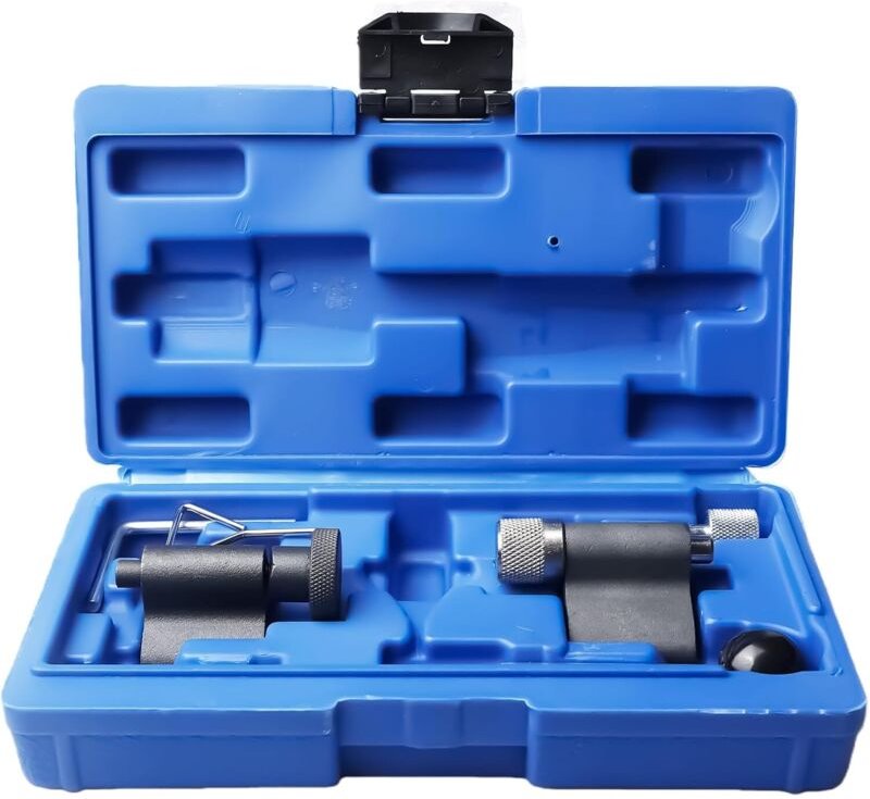 Motorsteuergeräte-Werkzeugsatz, 7-teilig, mit Werkzeugkasten, Zahnriemen, passend für VW-Audi-SEAT-Skoda 1.4 1.6 2.0 TDI...