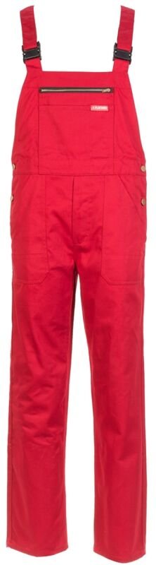 Latzhose mg 290 Gr. 64 rot - Planam