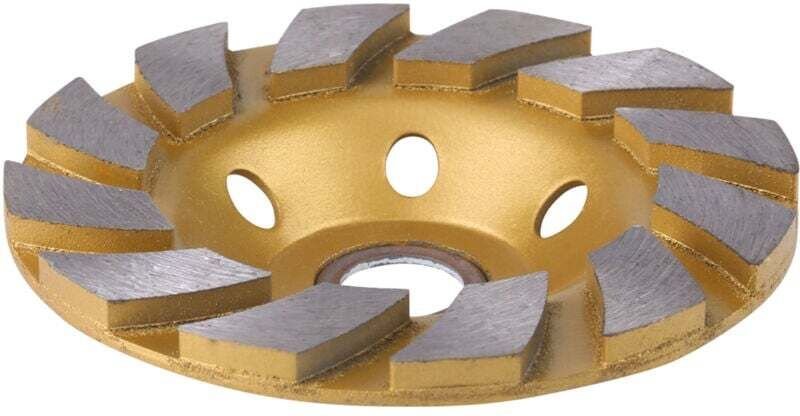 Diamantschleifscheibe, 100 x 16 mm, zweireihige Diamantschleifscheibe für Beton