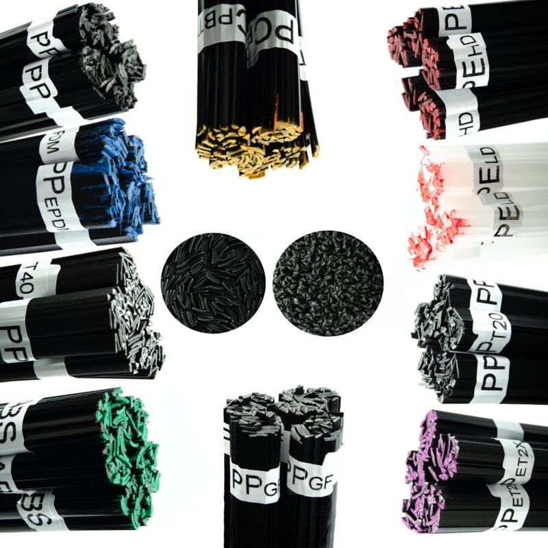 Rosfix Prowelder Kit Big – Kunststoff Schweißdraht Set 1000 g, 10 Sorten Für Stoßstangen, Armaturenbretter, Scheinwerfer...