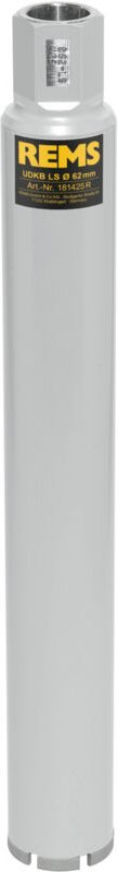 REMS Diamant Kernbohrkrone UDKB-LS 62x420xUNC 1 1/4, 181425