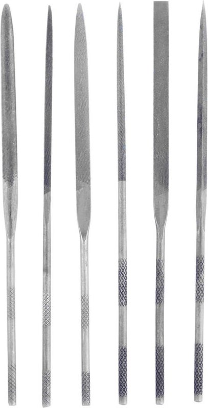 Tools for Electronics 5-210 Nadelfeilen-Set, im Kunststoffetui 6tlg. Länge 140 mm 1 St. - Bernstein