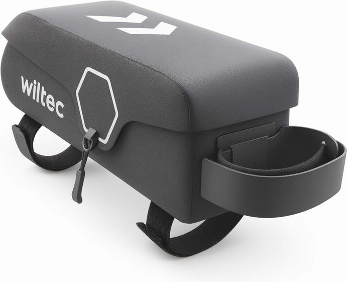 Wiltec Oberrohrtasche Fahrrad, Rahmentasche für Rennrad und Gravel, Fahrradtasche mit Magnetverschluss, Bikepacking-Rahm...