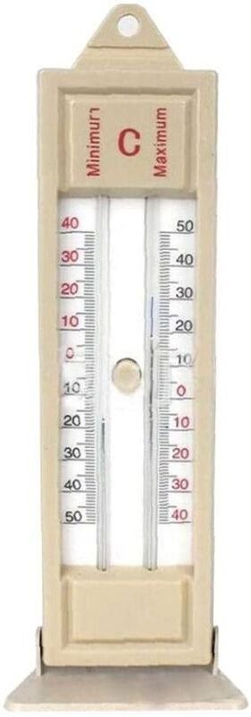 Odipie - Garten-Gewächshaus-Thermometer, Outdoor-Pflanzung, Max. Min., digitales Thermometer für Pflanzen, Arbeitsbedarf...